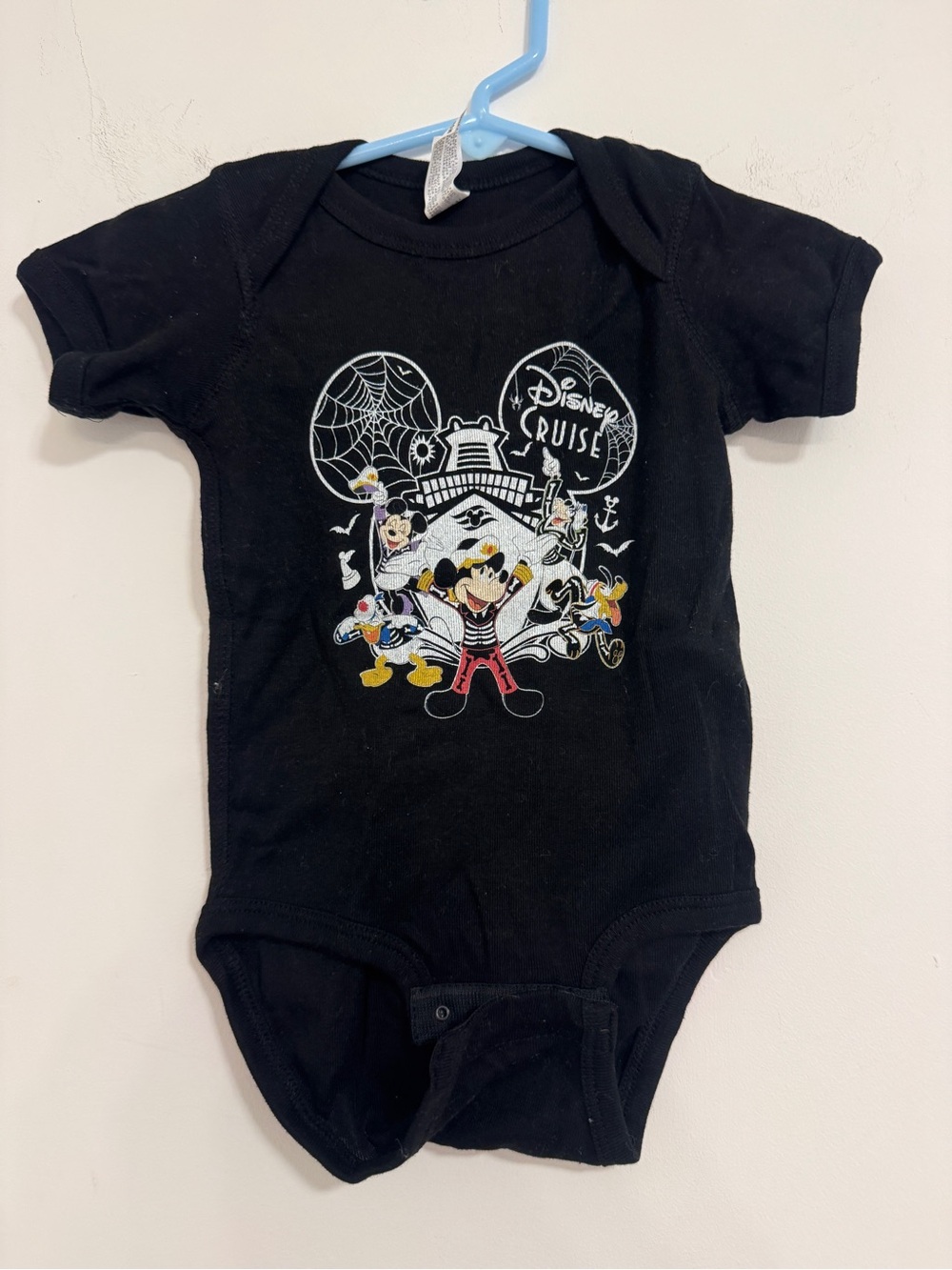 Disney Cruise Mickey & Friends Halloween Baby Onesie